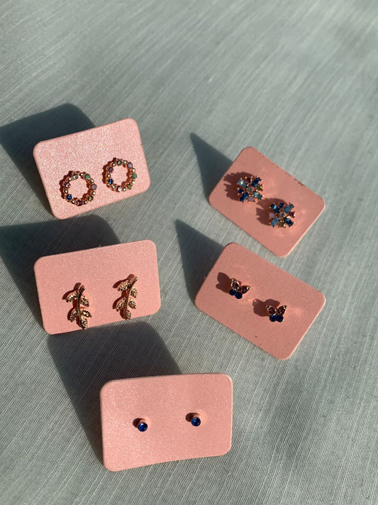 Radiant Mini Stud Earring Set